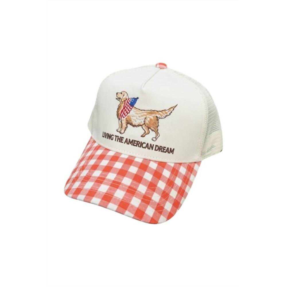 NEW KENZKUSTOMZ women's living the american dream hat in navy bill